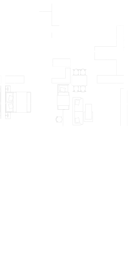 podorys 3 izbového bytu C